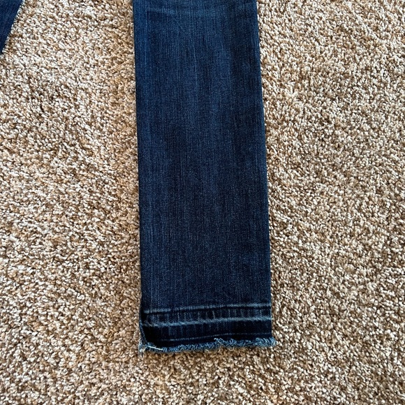 J Brand Maria skinny high rise release hem jeans size 25 - Picture 7 of 12